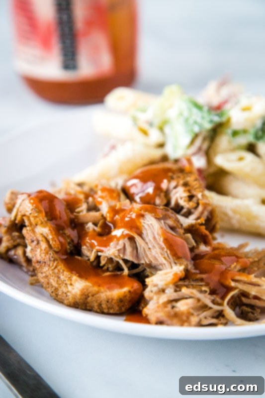 Fall-Off-The-Bone Instant Pot Country Ribs 2 Country Style Ribs in Instant Pot, perfectly cooked and ready to be shredded