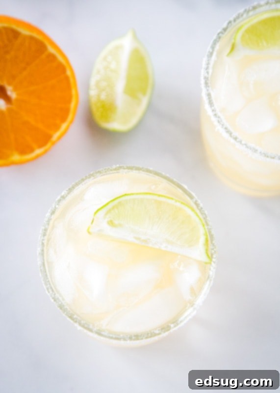 Skinny Margarita 3 Zero guilt with a skinny margarita that is light and refreshing