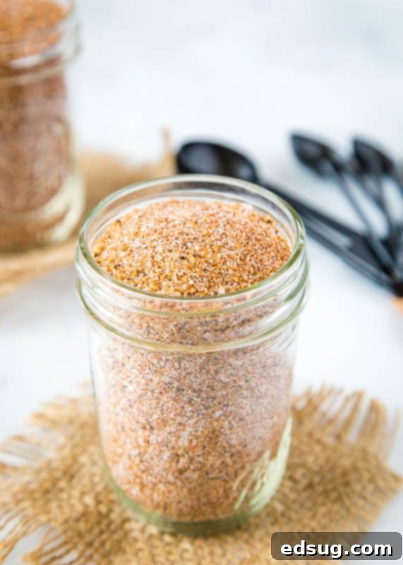 Dry rub ingredients in a bowl, ready to be mixed for the best baby back ribs