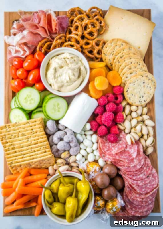 How to make a meat and cheese board for an easy snack or appetizer