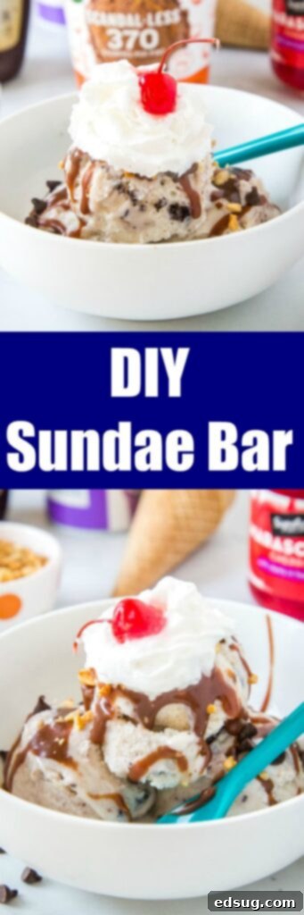 Build Your Own Sundae Bar 10 Ice Cream Sundae Bar - set up a build your own ice cream sundae bar for your guests complete with all your favorite toppings, whipped cream, cherries, and all sorts of ice cream varieties!