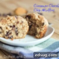 Cinnamon Chocolate Chip Muffins