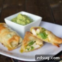 Turkey Club Egg Rolls