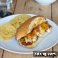 Zesty Baja Chicken Sandwich 1 Baja Chicken Sandwich with chipotle mayo and southwestern BBQ sauce