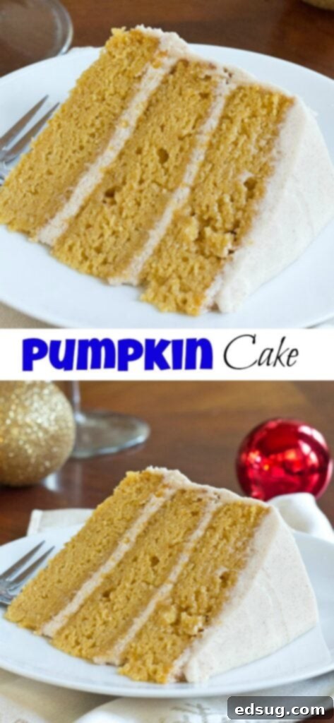 pumpkin cake close up