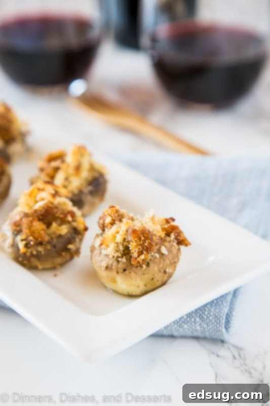 mushrooms on a plate