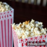 spicy popcorn in a bowl