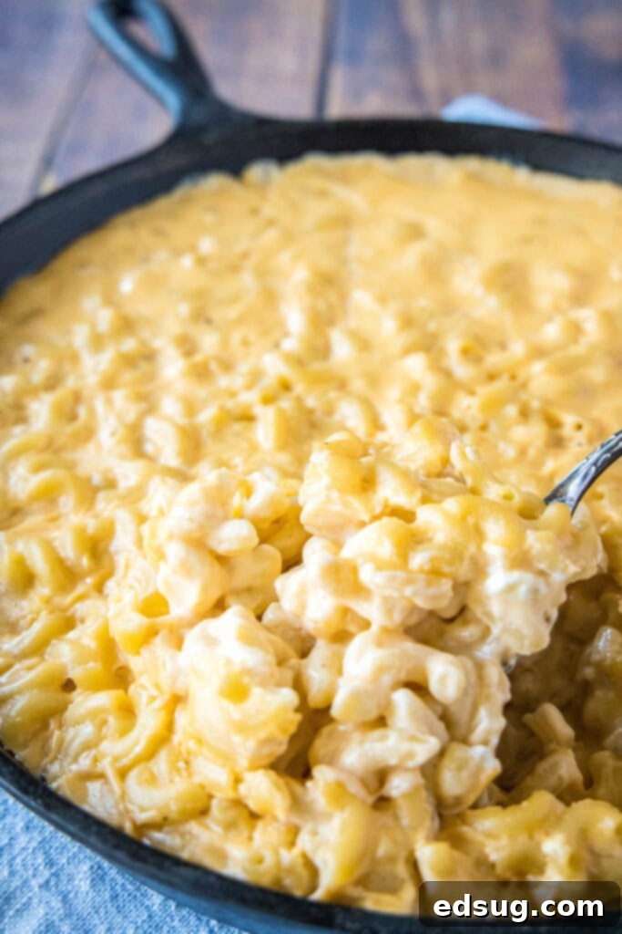 The Ultimate Smoked Mac and Cheese 2 a spoonful of smoked mac and cheese