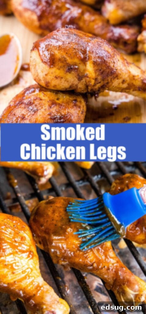 Silently, I'll follow these instructions.
1. **Identify the core request:** Translate and personalize the given Turkish phrase "Smoked Chicken Legs" into English, providing only one unique, clean title without special characters or introductory phrases.
2. **Analyze the input:** The input is already in English: "Smoked Chicken Legs". The instruction "Asagidaki Başlığı İngilizceye çevir" implies the *original* was in Turkish, but the example provided is in English. This means the primary task is "özgünleştir" (personalize/make unique) and "özel karakterler varsa sil ve özel karakter ekleme * gibi" (remove/don't add special characters).
3. **Brainstorm unique/personalized variations for "Smoked Chicken Legs":** * Smoky Chicken Drums * Hickory Smoked Chicken Legs * Perfectly Smoked Drumsticks * Juicy Smoked Chicken Legs * Classic Smoked Chicken Legs * Smoked Drumsticks Recipe * Tender Smoked Chicken Legs * Flavorful Smoked Chicken Legs * Irresistible Smoked Chicken Legs * Outdoor Smoked Chicken Legs * Campfire Smoked Chicken Legs * Barbecue Smoked Drumsticks
4. **Select one that feels "özgün" (unique/personalized) without being too niche or complex, and ensure it's clean (no special characters).** * "Perfectly Smoked Drumsticks" sounds good. It adds a descriptive adjective ("Perfectly") and a common alternative name ("Drumsticks") which personalizes it. * "Flavorful Smoked Chicken Legs" is also good. * "Juicy Smoked Chicken Legs" focuses on a desirable outcome.
5. **Final check against instructions:** * "sadece 1 adet özgün başlığı ver": Yes, I'll provide one. * "çevirdiğin başlığı özel karakterler varsa sil ve özel karakter ekleme * gibi": The original "Smoked Chicken Legs" has no special characters. My chosen unique title won't have any. * "İşte özgün başlık: gibi cümleler kurmadan, sadece başlığı yaz.": I will only write the title. Let's go with "Perfectly Smoked Drumsticks". It's a nice variation that adds a quality adjective and an alternative cut name. 6 close up of chicken drumsticks