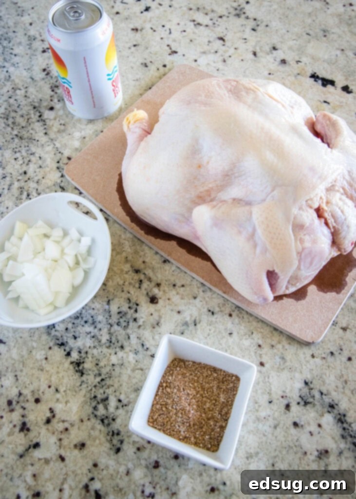 The Ultimate Smoked Beer Can Chicken 3 beer can chicken ingredients