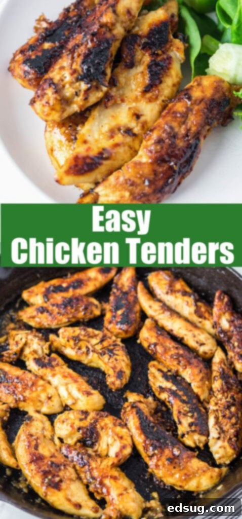 close up chicken tenders