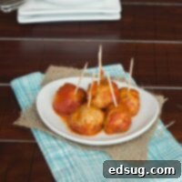 italian chicken meatballs on a plate