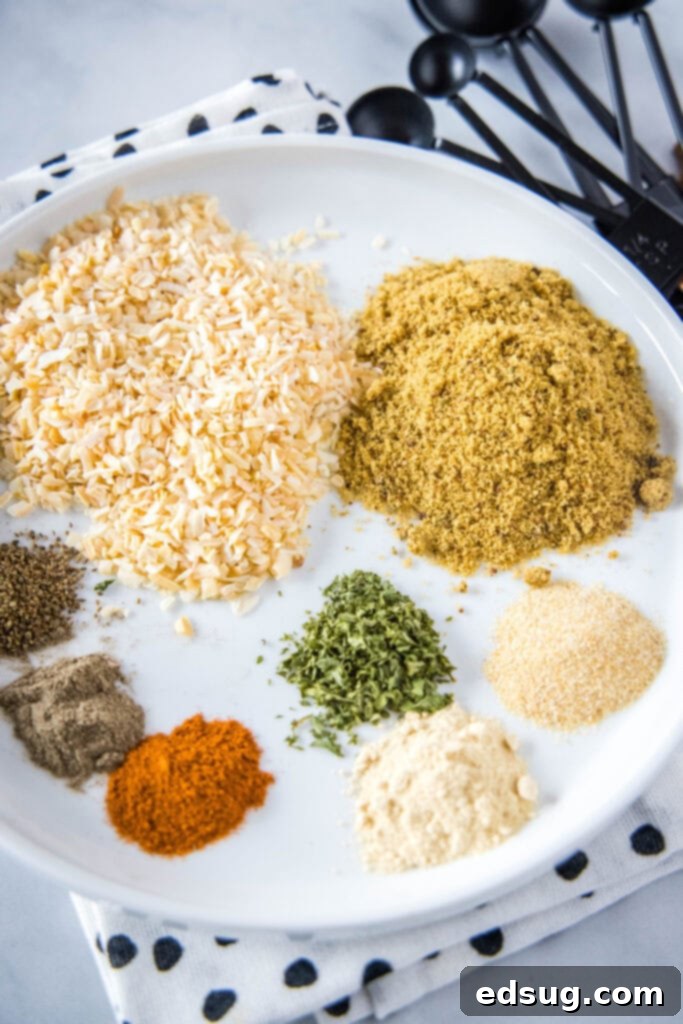 Homemade Onion Soup Mix 5 onion soup mix ingredients