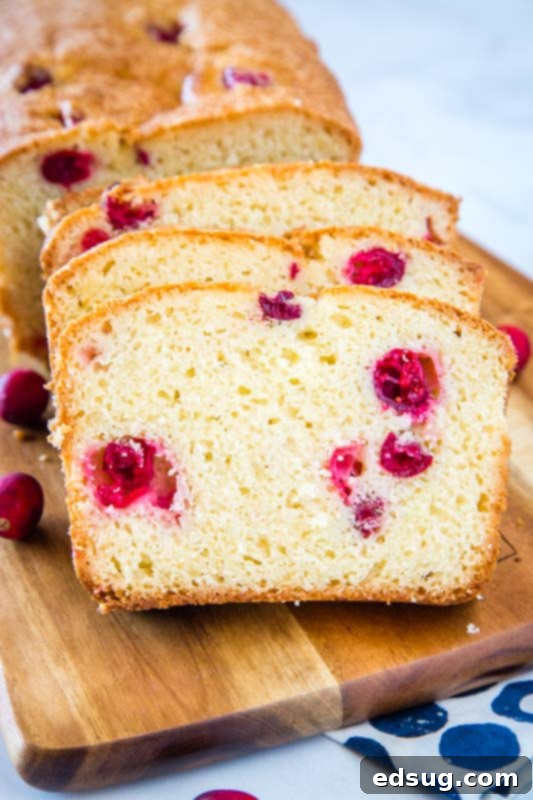 Cranberry Quick Bread is a holiday tradition at our house
