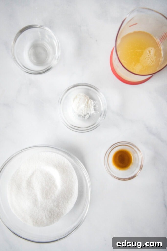 Perfect Pavlova 4 pavlova ingredients