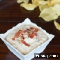 Loaded Chipotle Bacon Ranch Dip 2 chipotle bacon ranch dip in a bowl