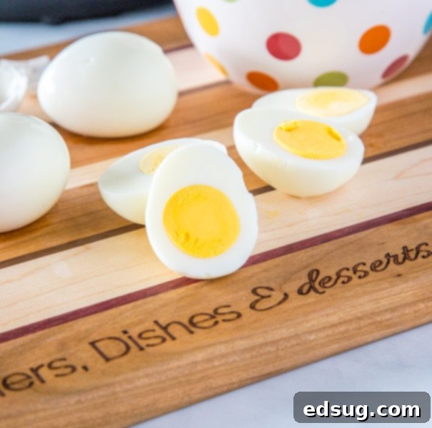 Instant Hard Boiled Eggs - make the perfect hard boiled eggs anytime in just minutes using your Instant Pot!