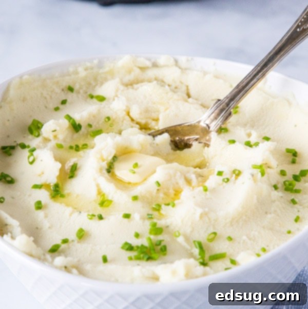 Insant Pot Mashed Potatoes 5 square