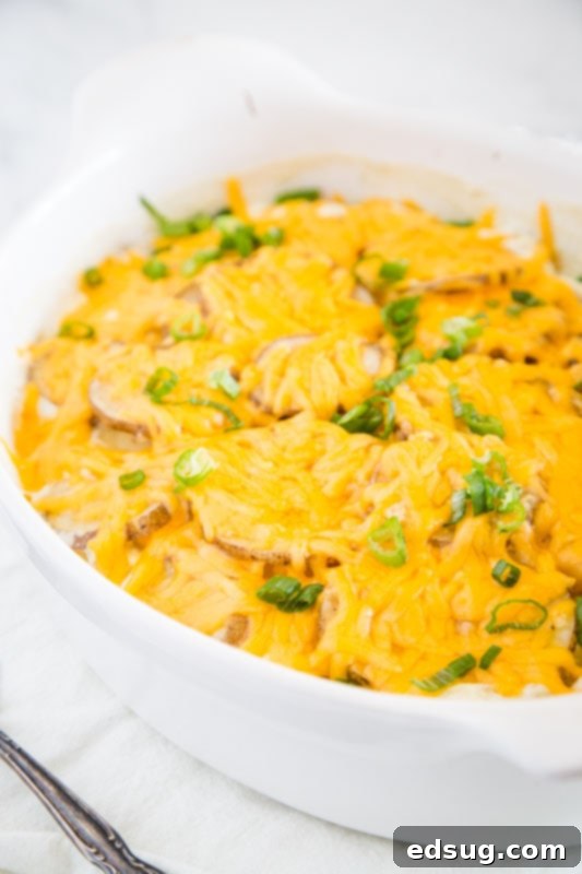 Ultimate Golden Potato Gratin 2 Cheesy Au Gratin Potatoes are a great holiday side dish