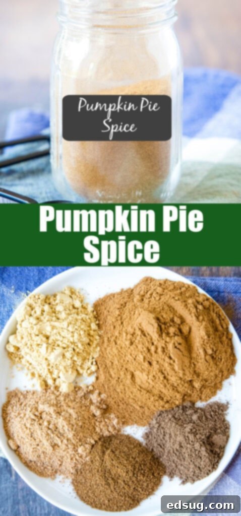 Warm Pumpkin Spice Mix 6 Close-up of homemade pumpkin pie spice in a jar, perfect for Pinterest.