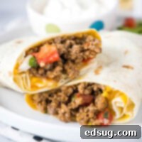 Taco Bell Copycat Meximelt Recipe 9 cropped square image of a copycat taco bell meximelt