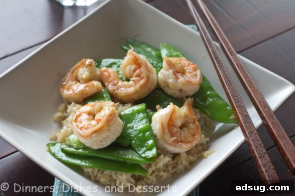 Black Pepper Caramel Shrimp black pepper caramel shrimp on a plate