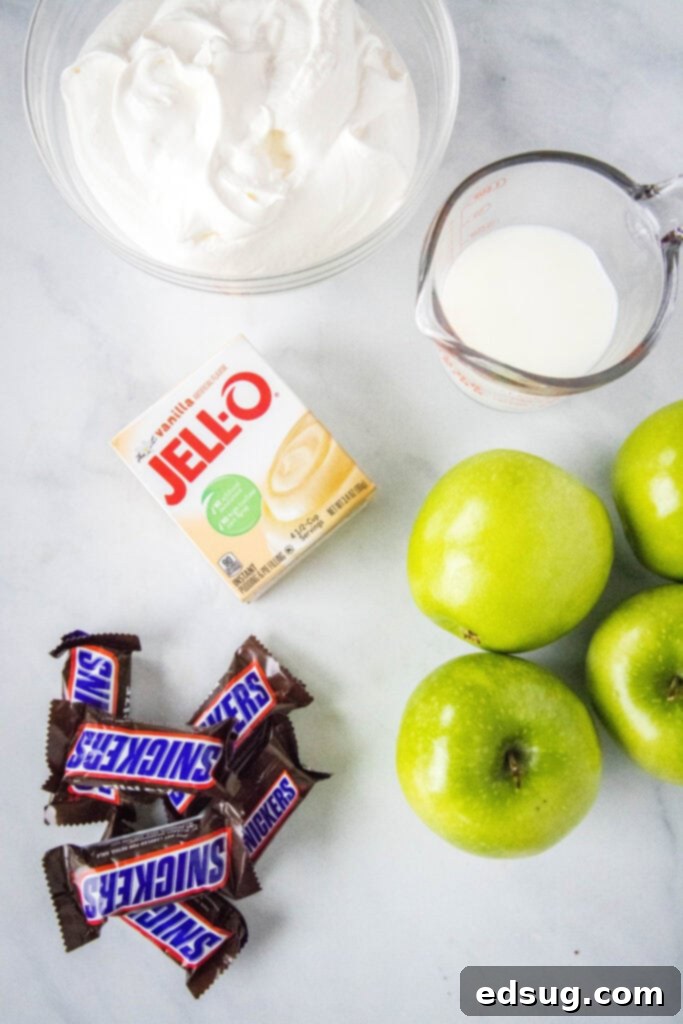 snicker salad ingredients