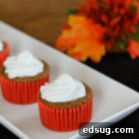 Pumpkin Pie Cupcakes are a great alternative to classic pumpkin pie. Like the filling of pumpkin pie but in cupcake form!
