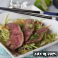 Vibrant Thai Beef Zing 2 thai beef salad on a plate