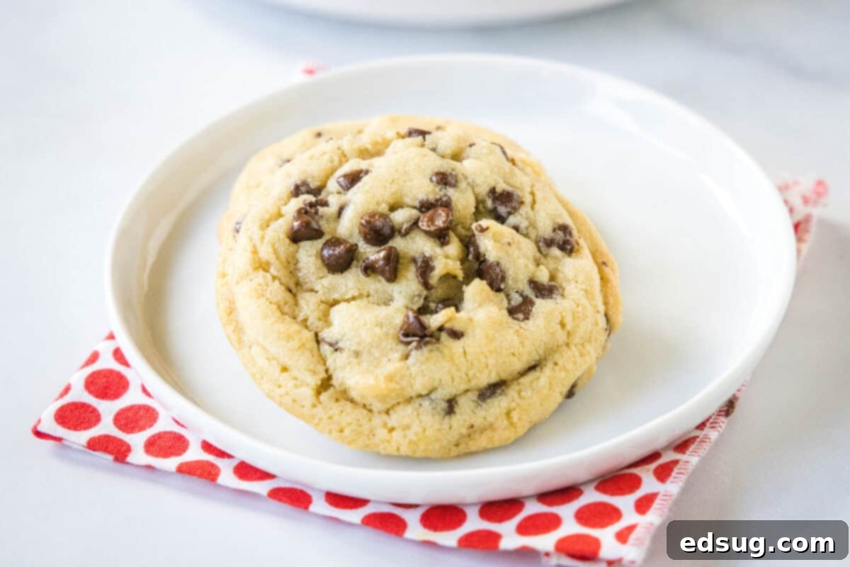 The Ultimate Chocolate Chip Cookies 4 Perfect Chocolate Chip Cookies - These thick, chewy, and soft chocolate chip cookies are everything a cookie should be—crispy edges, gooey centers, and loaded with melty chocolate chips. Cookie perfection in every bite!