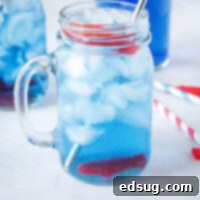 close up ocean water drink in a glass