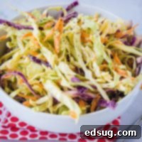 close up coleslaw