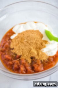 Zesty Southwest Chicken Casserole 9 making sauce for fiesta chicken casserole