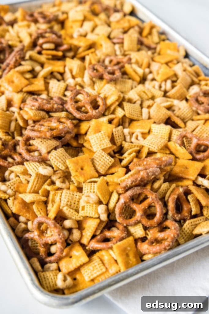 Cozy Autumn Crunch 4 tray of fall snack mix