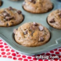 Decadent Chocolate Zucchini Muffins 7 A muffin tray with chocolate muffins