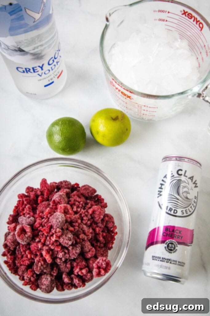 White Claw Chillers 3 white claw slushie ingredient