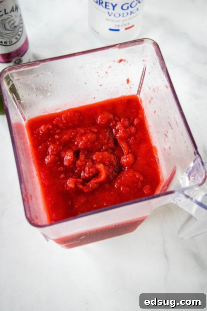 White Claw Chillers 5 white claw slushie mixed together in blender