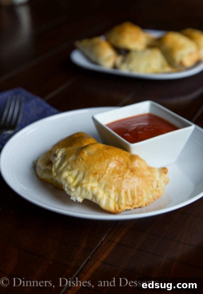 Toasted Sausage & Cheese Melts 2 cheesey sausage croutes on a plate