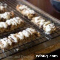 mummy granola bars on a pan