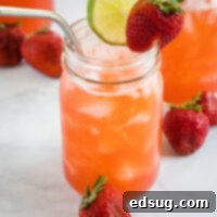 close up c glasses with fresh strawberry water