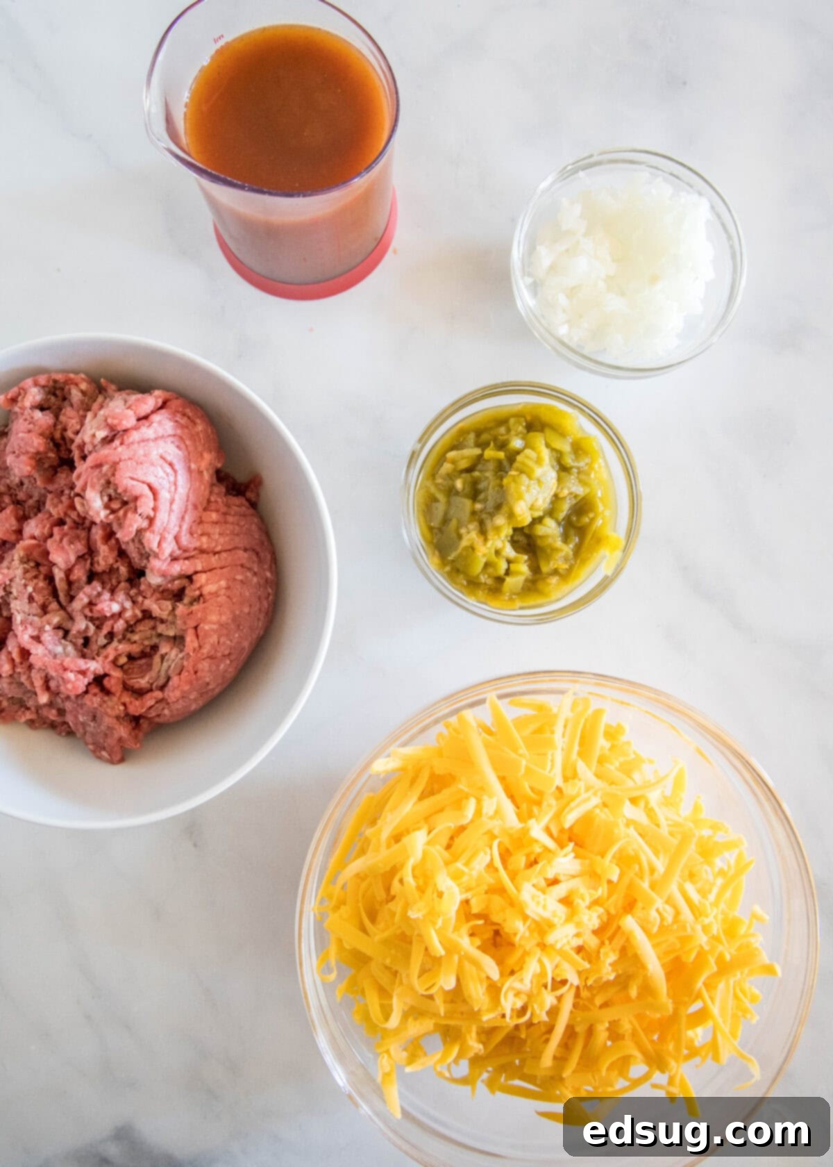 beef enchilada dip ingredients