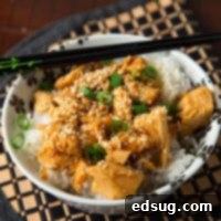 slow cooker honey and sesame chicken on a plate