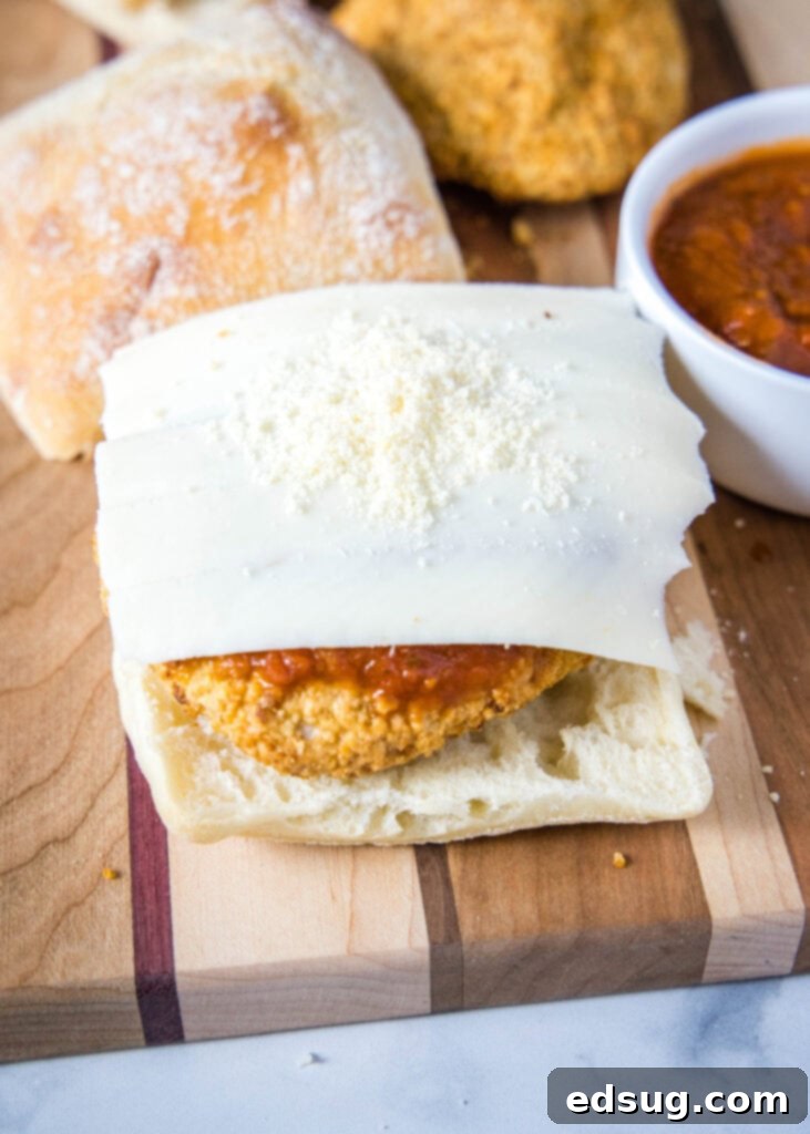 putting cheese on sandwich