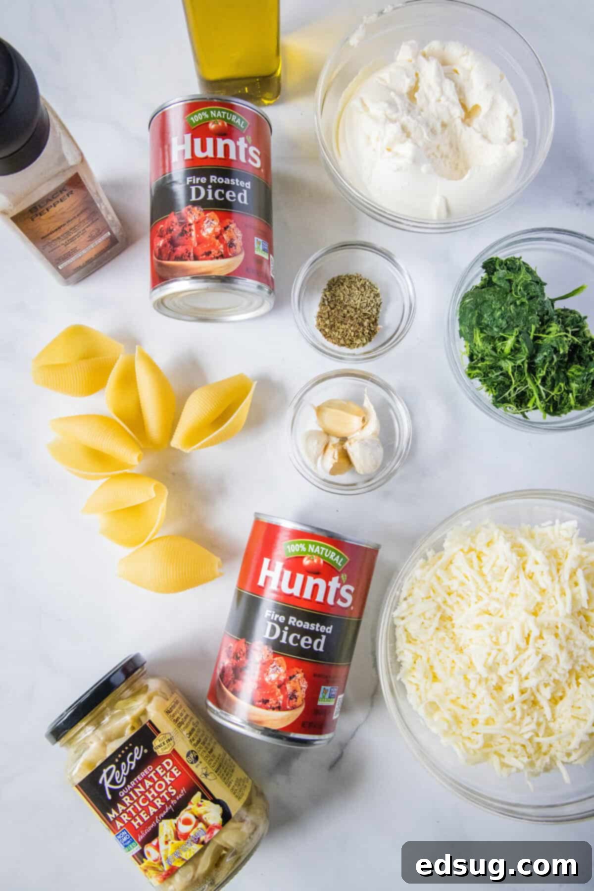 spinach stuffed shells ingredients