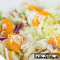 Far East Crunch Salad 6 Asian Salad - the classic Asian ramen noodle salad using a homemade dressing - no seasoning packet necessary! Quick, easy, and great with any meal.