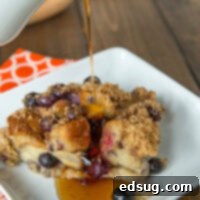 Blueberry Bliss French Toast Bake 3 Baked Blueberry French Toast Bake