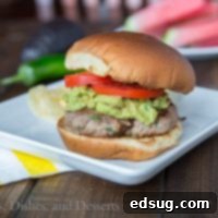 Spicy Jalapeno Turkey Burgers 2 Perfectly cooked Jalapeno Turkey Burger on a bun.