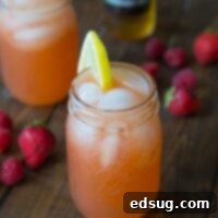 Zesty Shandy Blend 1 Mixed Berry Lemonade - fruity and refreshing for summer!