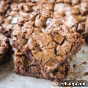 Decadent Chocolate Chunk Brownies 9 Starbucks Copycat Chocolate Chunk Brownies