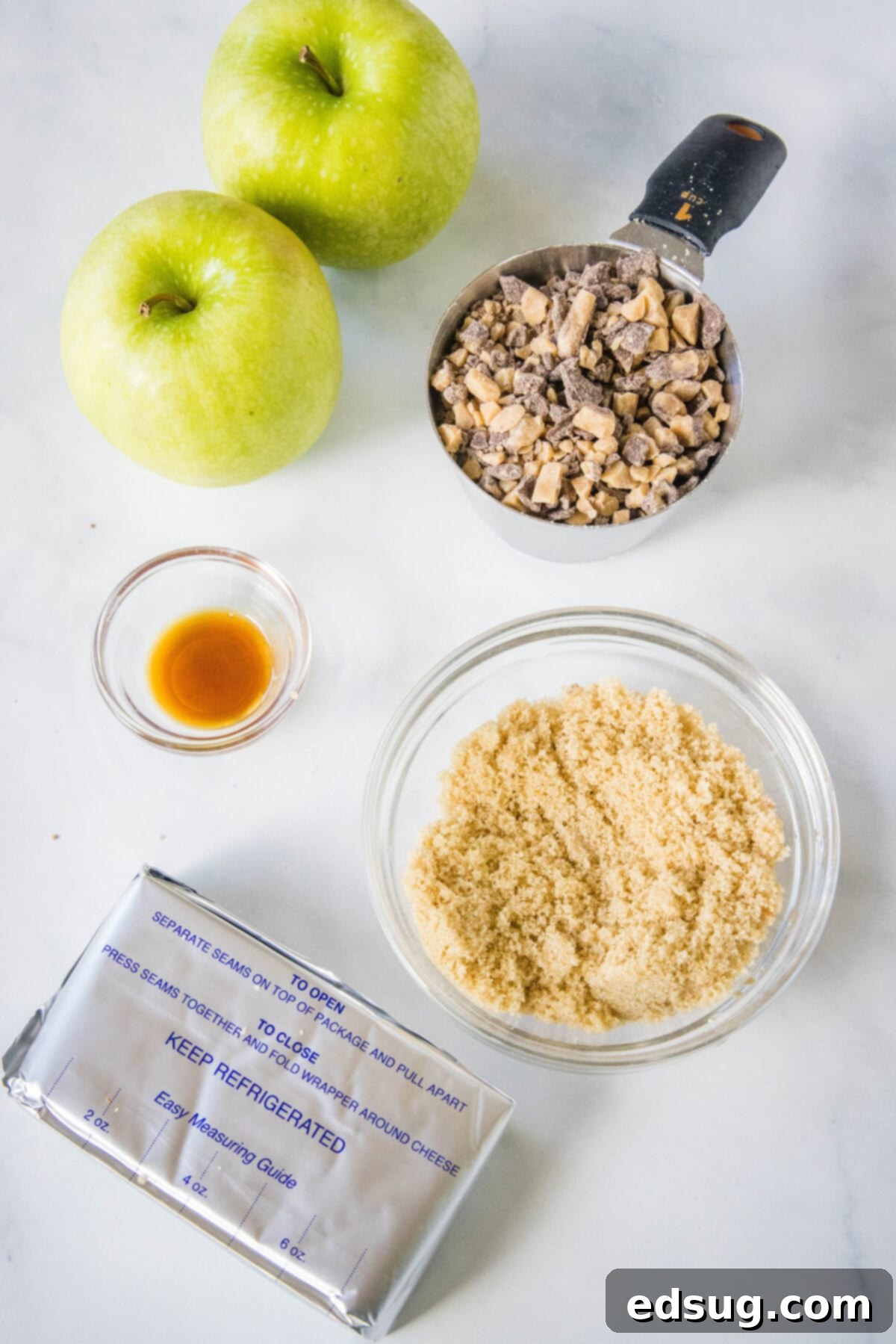 Toffee Apple Indulgence 3 toffee apple dip ingredients